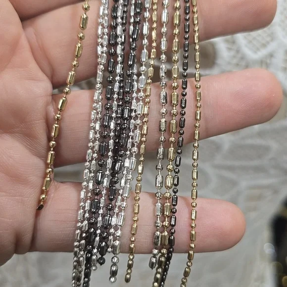 Elegant Multi-strand Knot Lariat Necklace - Picture 4 of 8